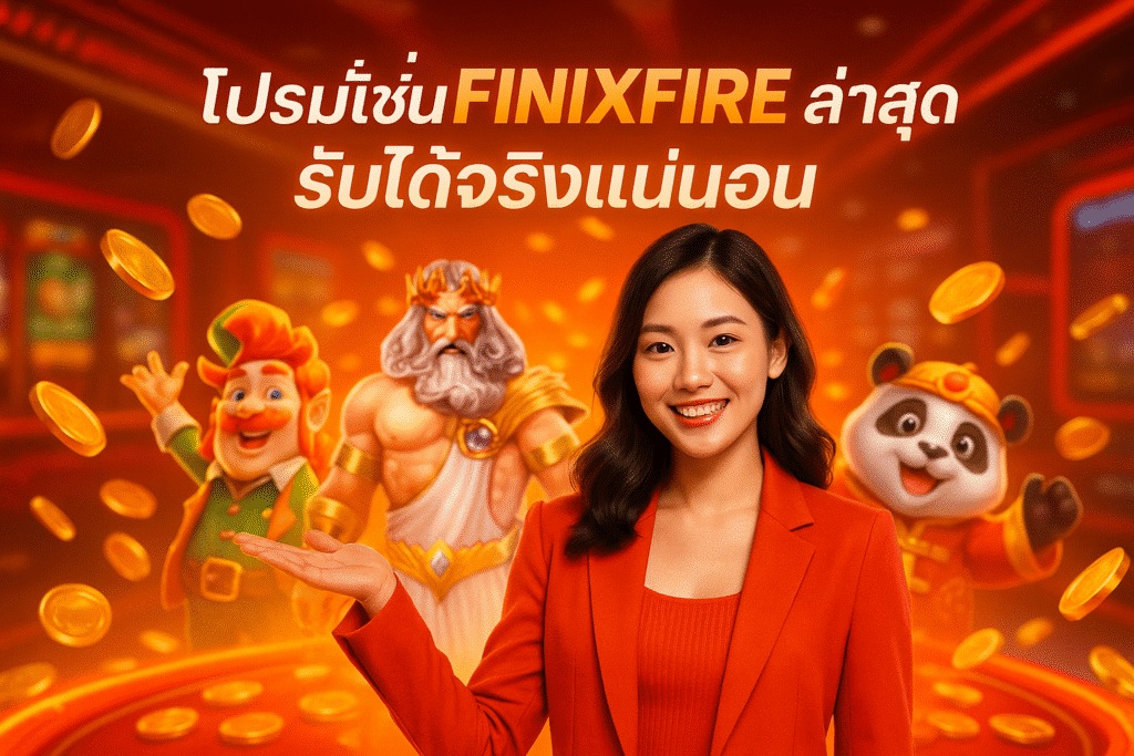 โปรโมชั่น FINIXFIRE ล่าสุด รับได้จริงแน่นอน