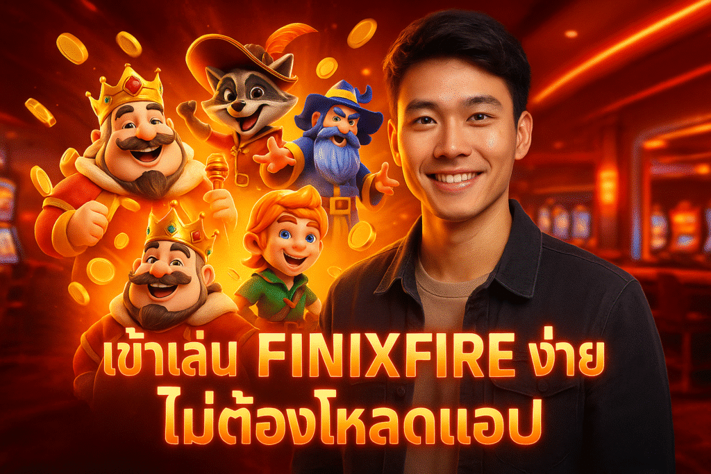 เข้าเล่น FINIXFIRE ง่าย ไม่ต้องโหลดแอป
