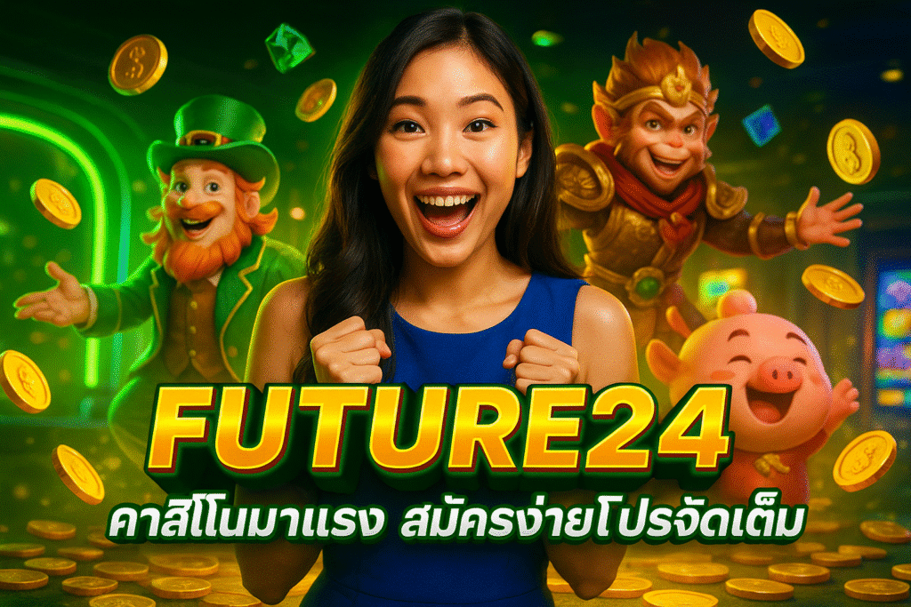 FUTURE24 คาสิโนมาแรง สมัครง่ายโปรจัดเต็ม
