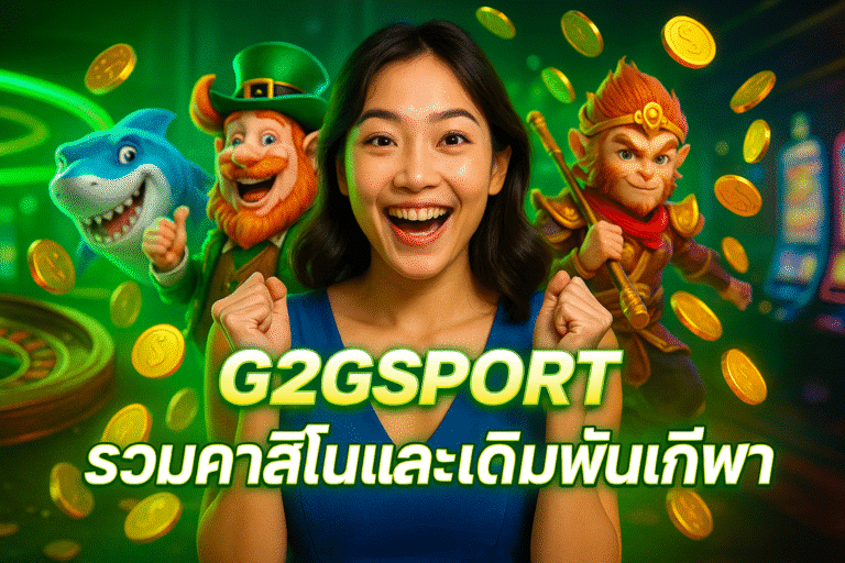 G2GSPORT รวมคาสิโนและเดิมพันกีฬา